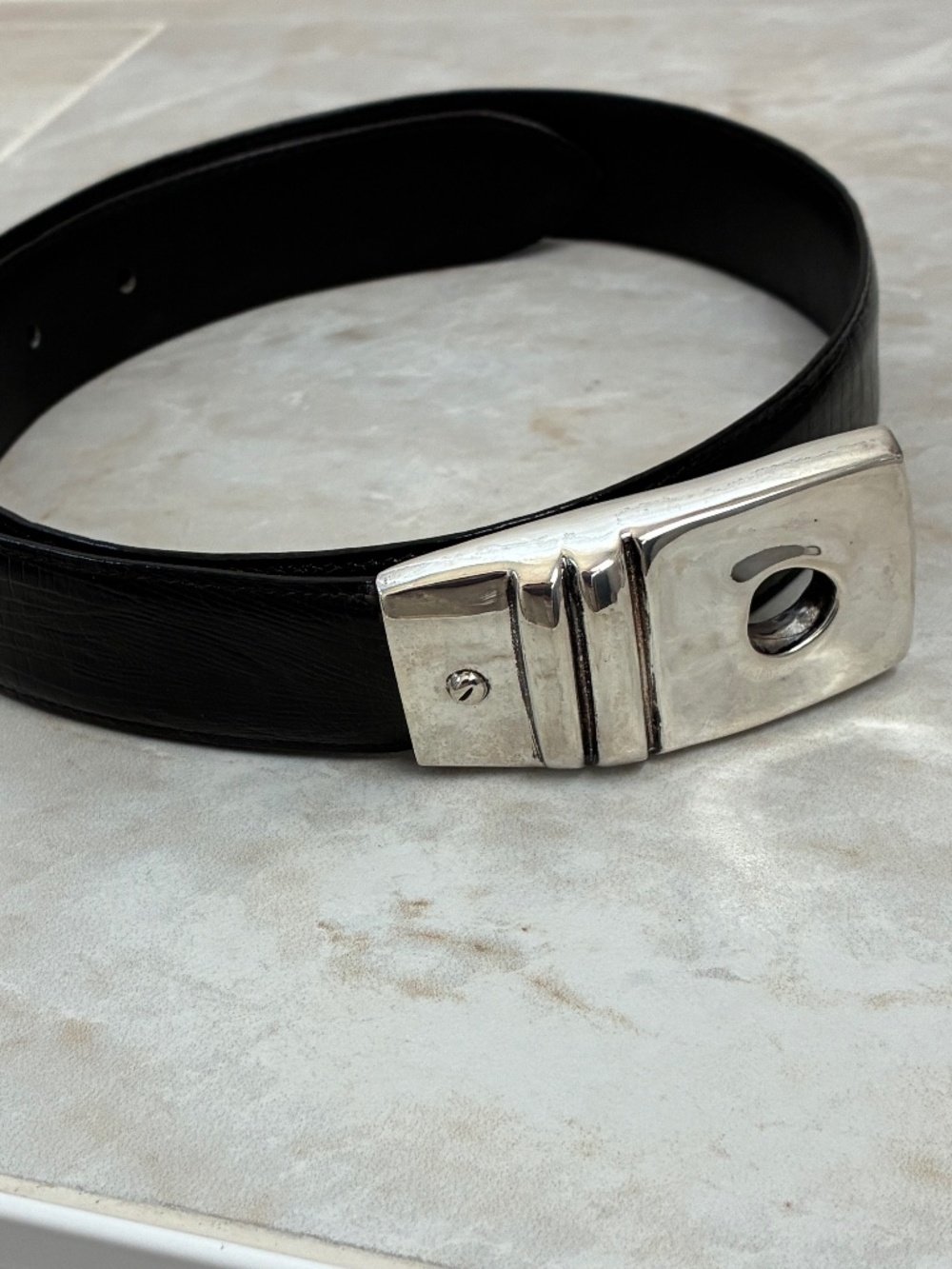 Vintage Brian Toohey 925 Belt Sterling Buckle Small